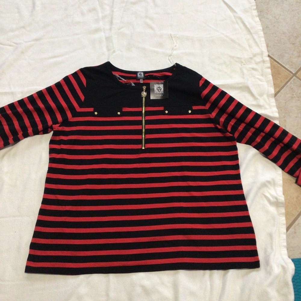 Anne Klein Sport cotton top